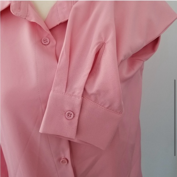 Classic Button Front Blouse - Picture 4 of 7
